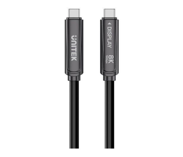 Unitek kabel optyczny USB-C (10Gbps, PD60W, 8K@30Hz) 12m - 1529982 - zdjęcie